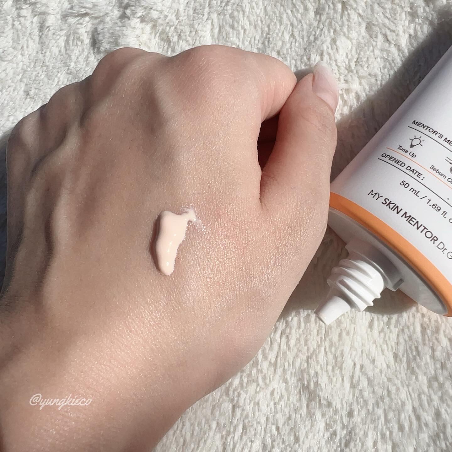 ブライトニングアップサンプラス/Dr.G/日焼け止めクリームを使ったクチコミ（2枚目）