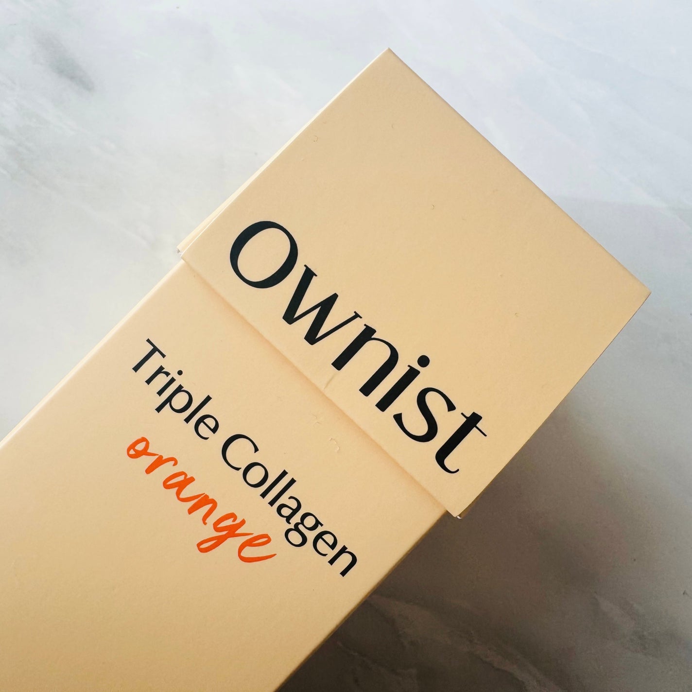 トリプルコラーゲン オレンジ/Ownist/美容サプリメントを使ったクチコミ(1枚目)