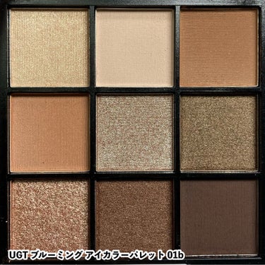 UR GLAM　BLOOMING EYE COLOR PALETTE/U R GLAM/パウダーアイシャドウを使ったクチコミ（3枚目）