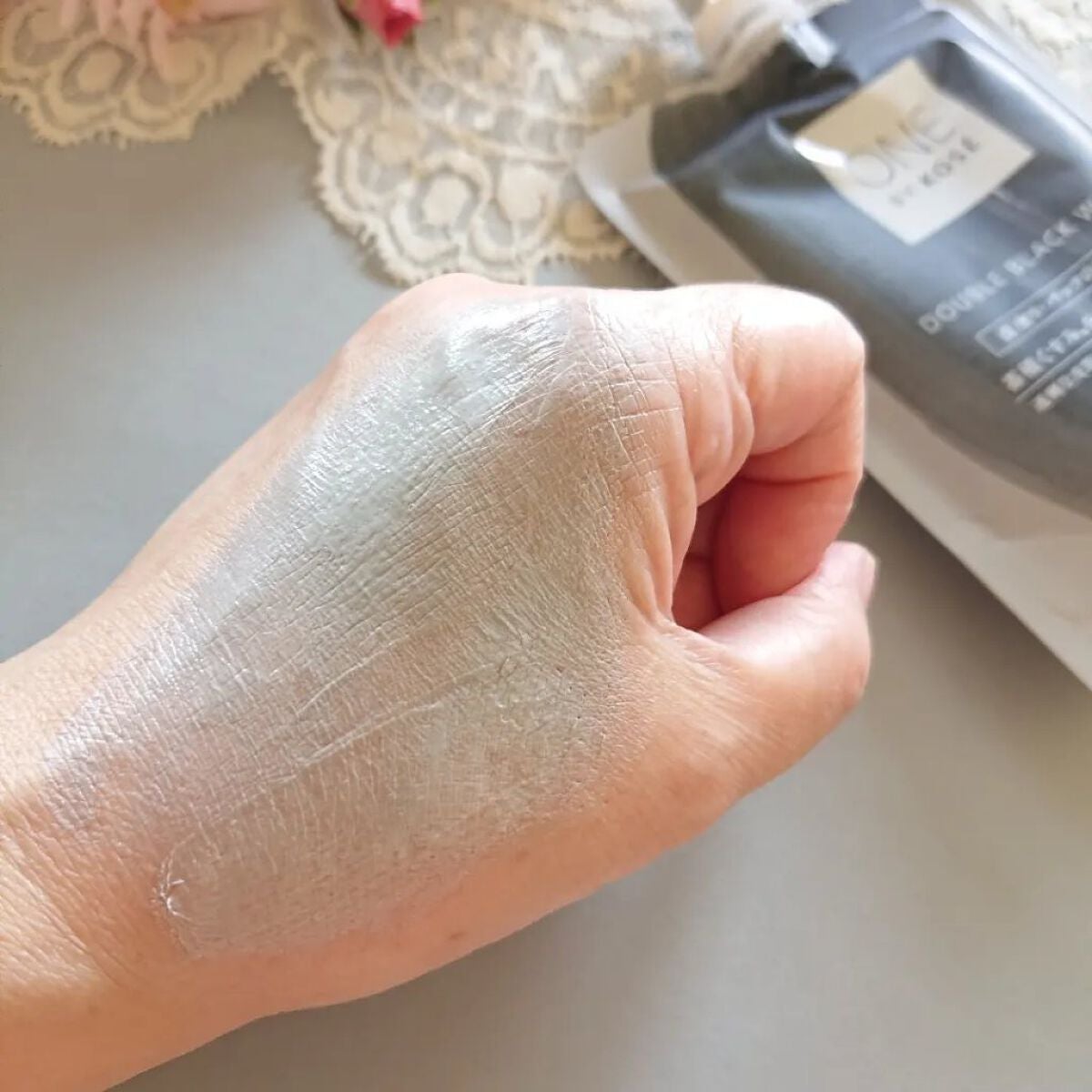 ダブル ブラック ウォッシャー/ONE BY KOSE/その他洗顔料を使ったクチコミ(3枚目)