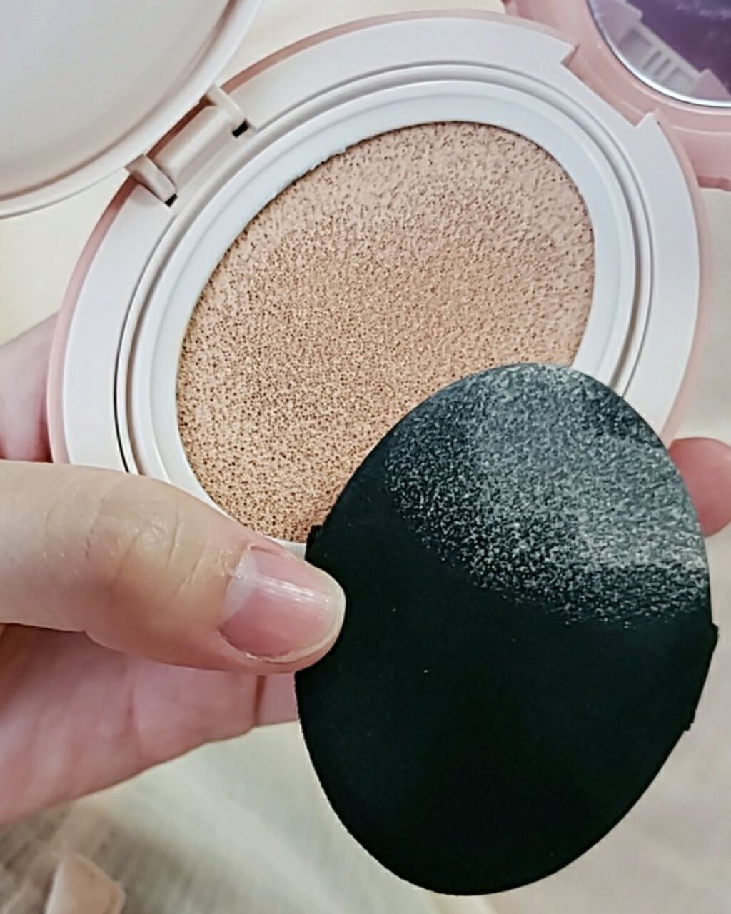 マスクフィットオールカバークッション/TIRTIR(ティルティル)/クッションファンデーションを使ったクチコミ（3枚目）