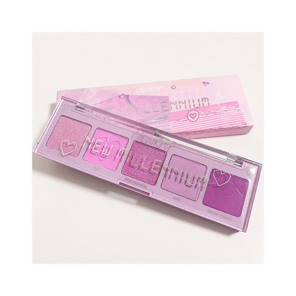 pressed powder palette/ColourPop/アイシャドウパレットを使ったクチコミ(2枚目)