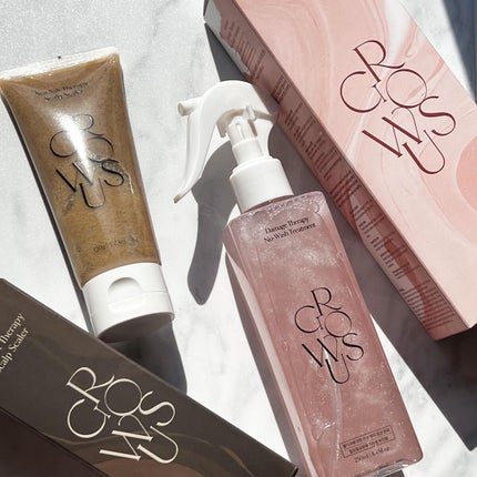 シーソルトセラピースカルプスケーラー/GROWUS/ヘッドスクラブを使ったクチコミ(1枚目)