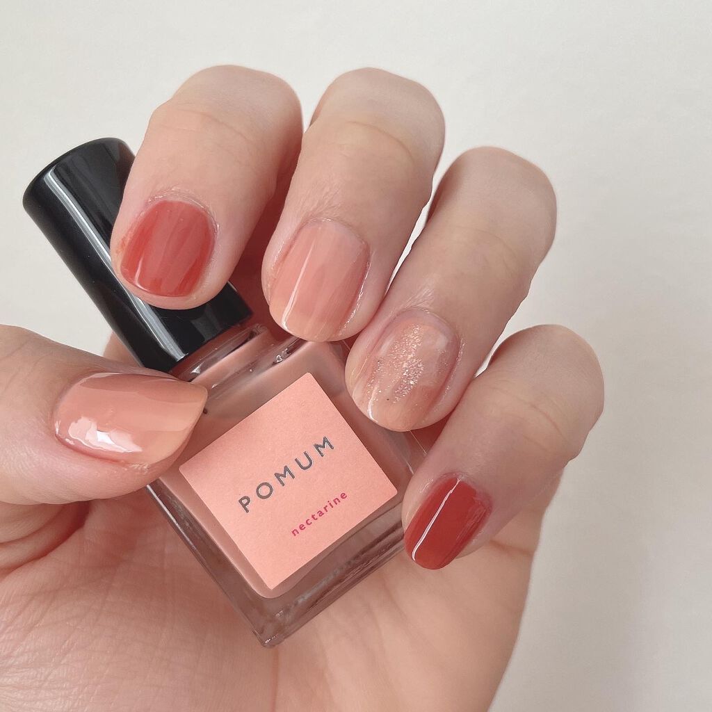 ネイルポリッシュ nectarine / POMUM NAIL | LIPS
