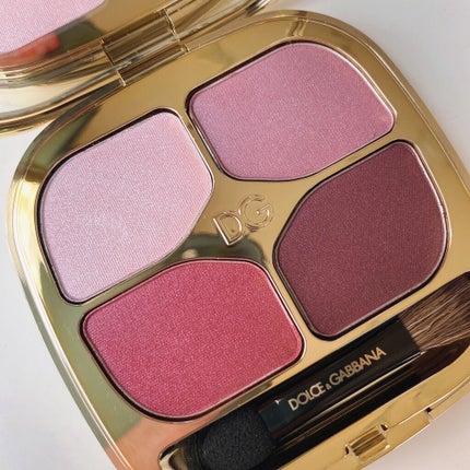 フェリンアイズ インテンスアイシャドウ クアッド/DOLCE&GABBANA BEAUTY/アイシャドウパレットを使ったクチコミ(4枚目)