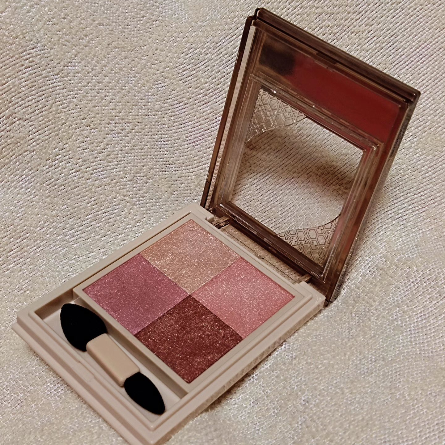 ニュアンス デューイ クリエイター PK-7 サンライズピンク(限定)/Visée/アイシャドウパレットを使ったクチコミ（2枚目）