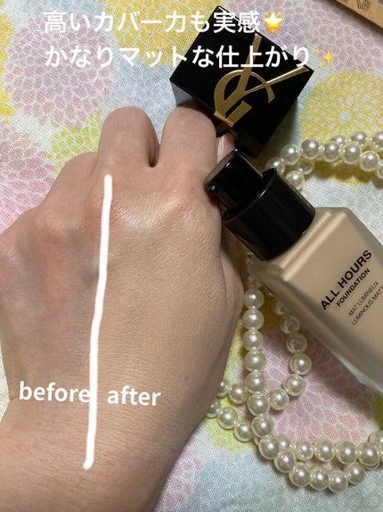 オールアワーズ リキッド/YVES SAINT LAURENT BEAUTE/リキッドファンデーションを使ったクチコミ(3枚目)