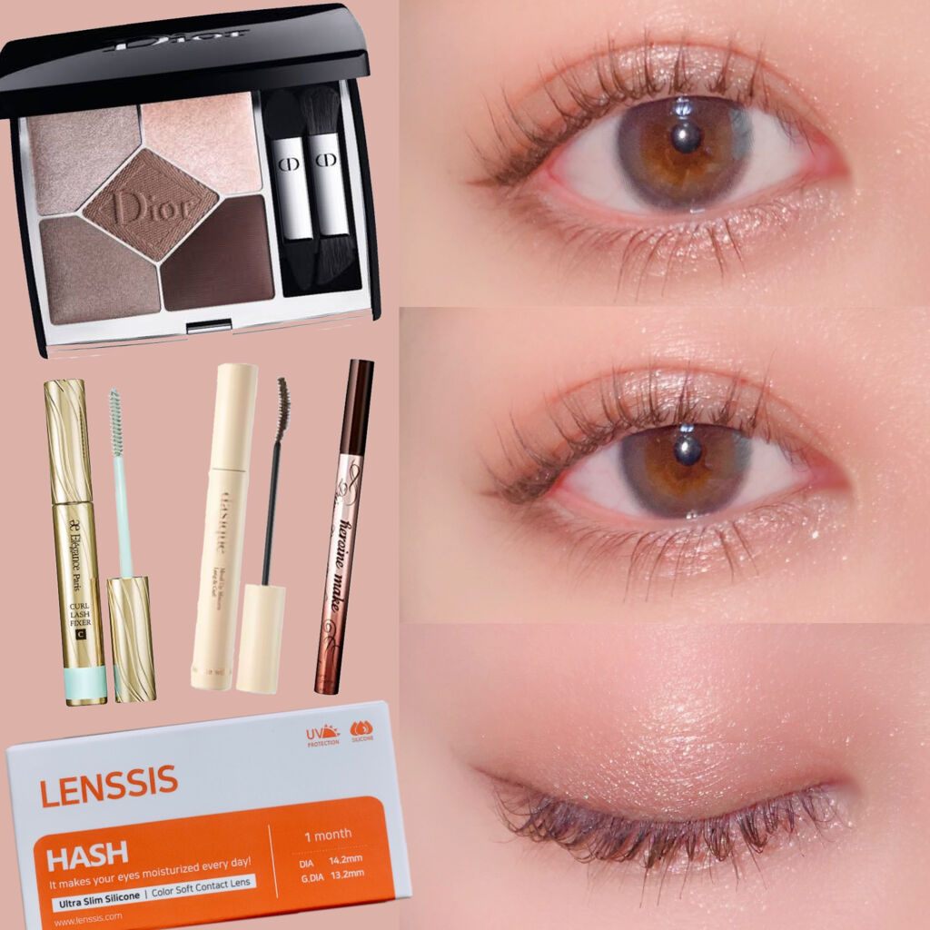 ハッシュシリーズ/LENSSIS/カラーコンタクトレンズを使ったクチコミ（1枚目）