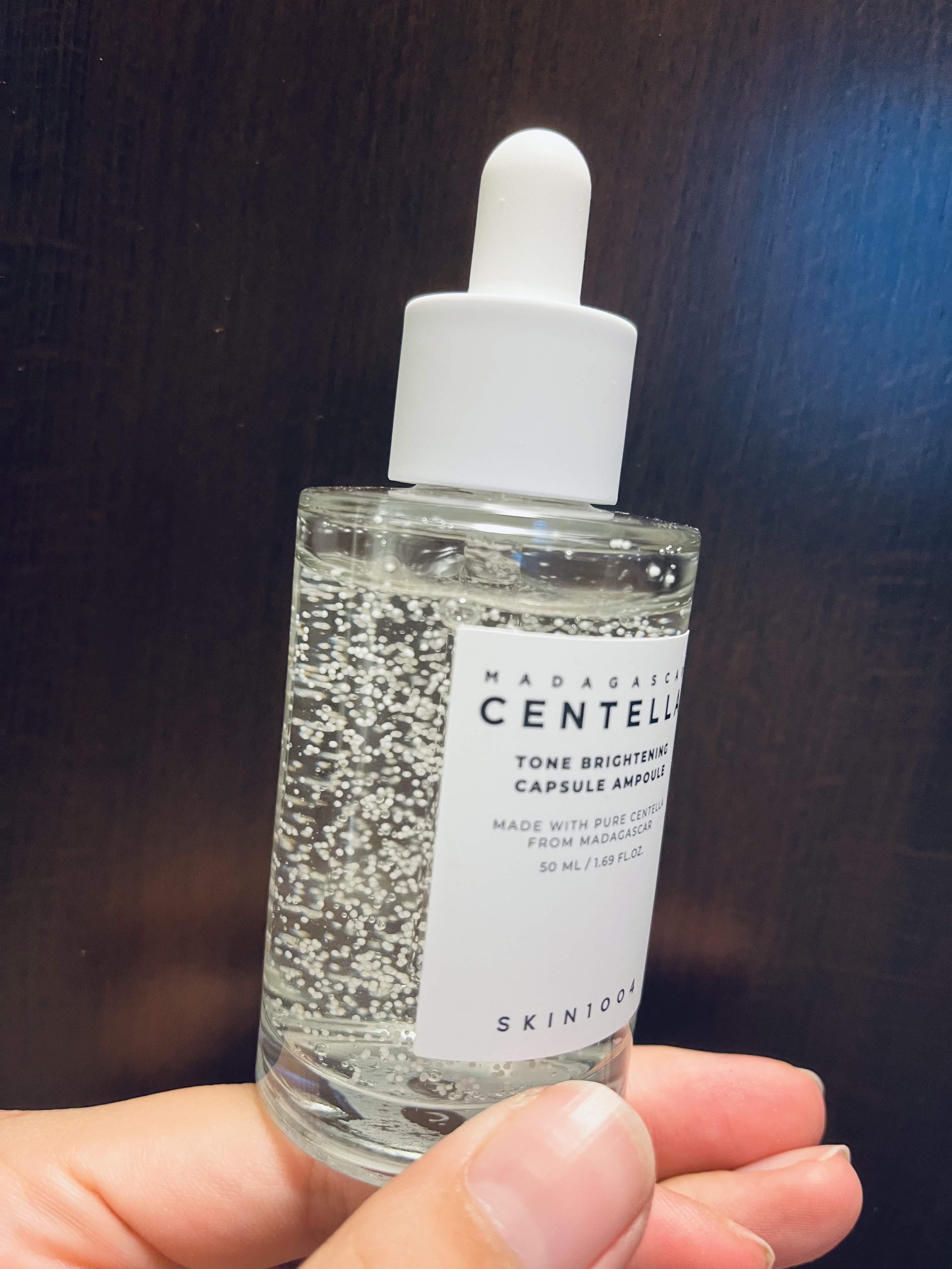 トーンブライトニング カプセルアンプル/SKIN1004/美容液を使ったクチコミ（1枚目）