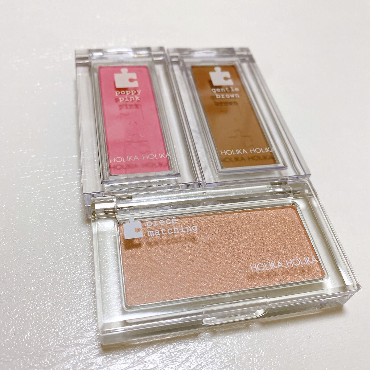 ピースマッチングチーク/HOLIKA HOLIKA/パウダーチークを使ったクチコミ(1枚目)