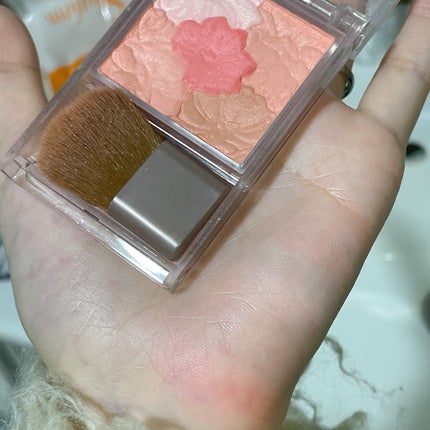 グロウフルールチークス/キャンメイク/パウダーチークを使ったクチコミ(2枚目)