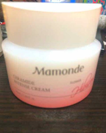 Moisture Ceramide Intense cream（モイスチャーセラミドインテンスクリーム）/Mamonde/フェイスクリームを使ったクチコミ（1枚目）