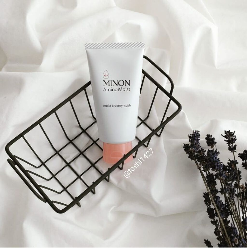 アミノモイスト モイストクリーミィ ウォッシュ/ミノン/洗顔フォームを使ったクチコミ（1枚目）