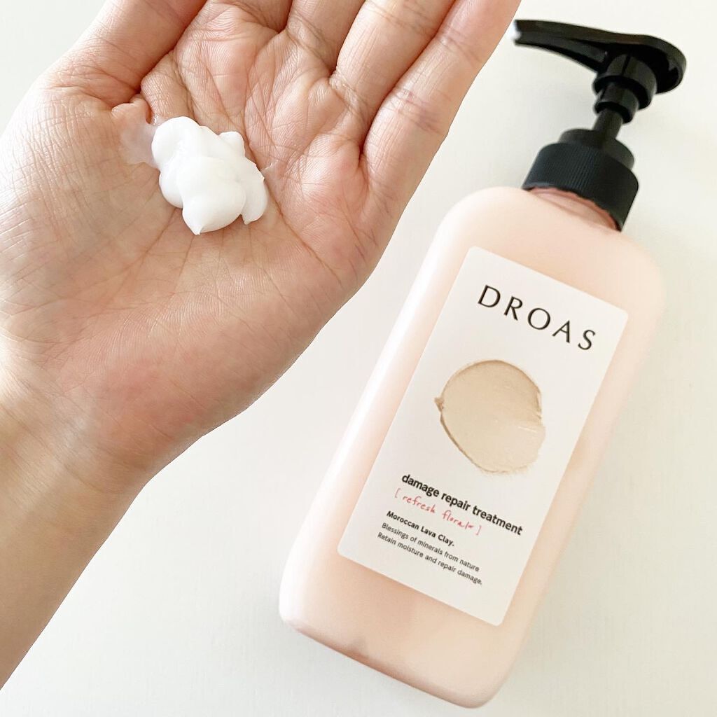 ダメージリペアシャンプー／トリートメント/DROAS/市販シャンプーを使ったクチコミ（3枚目）