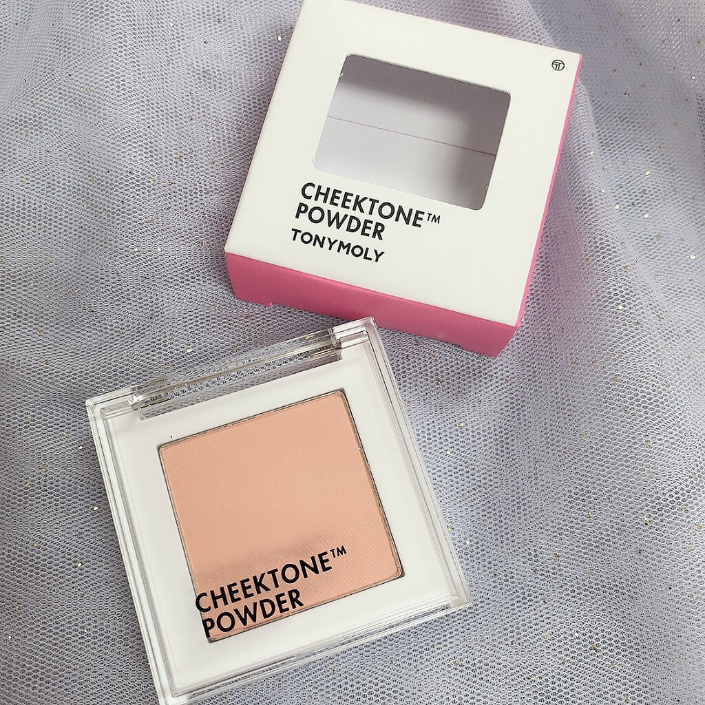 CHEEKTONE POWDER/TONYMOLY/パウダーチークを使ったクチコミ（1枚目）