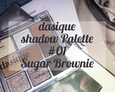 maroです🦋
ご覧いただきありがとうございます⸜❤︎⸝‍

┈┈┈┈┈┈┈┈┈┈
dasique
shadow Palette
#01
Sugar Brownie
┈┈┈┈┈┈┈┈┈┈

・ブランド名