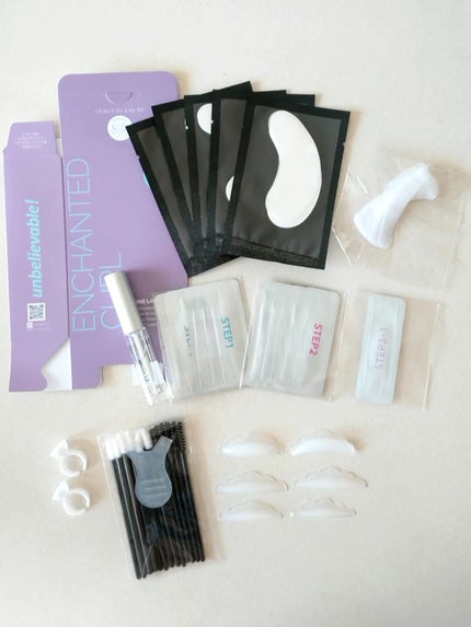 低刺激セルフまつげパーマキット/CLIONE/その他キットセットを使ったクチコミ(1枚目)