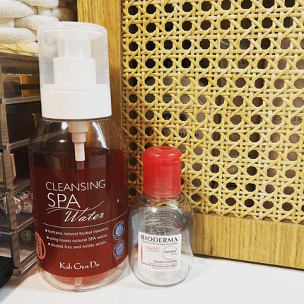 サンシビオ エイチツーオー D/ビオデルマ/クレンジングウォーターを使ったクチコミ(1枚目)