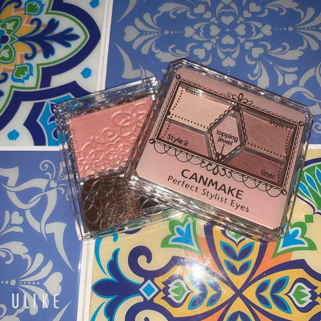 【旧品】パーフェクトスタイリストアイズ/キャンメイク/アイシャドウパレットを使ったクチコミ（1枚目）