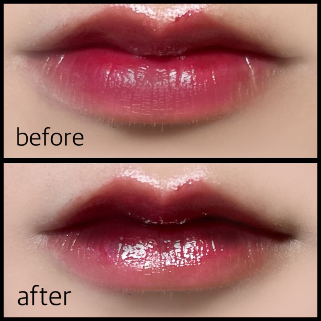 ジューシーラスティングティント/rom&nd/リップティントを使ったクチコミ（3枚目）