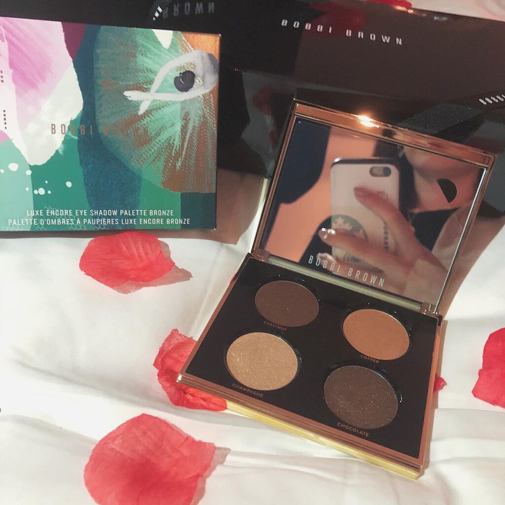 リュクス アンコール アイシャドウ パレット ブロンズ/BOBBI BROWN/アイシャドウパレットを使ったクチコミ（1枚目）
