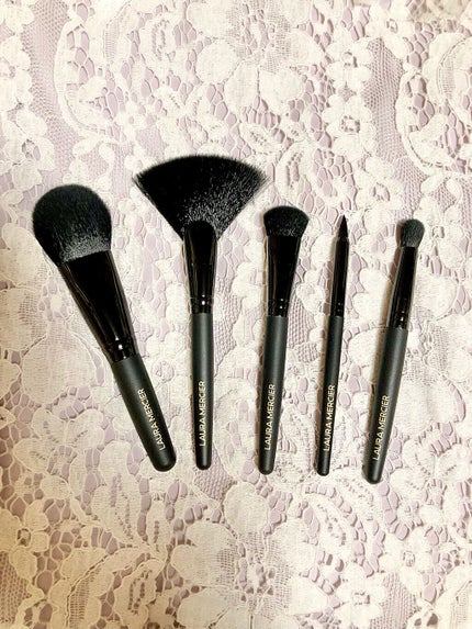 ストローク オブ ミッドナイト ブラシ コレクション /ローラ メルシエ/メイクブラシを使ったクチコミ(6枚目)