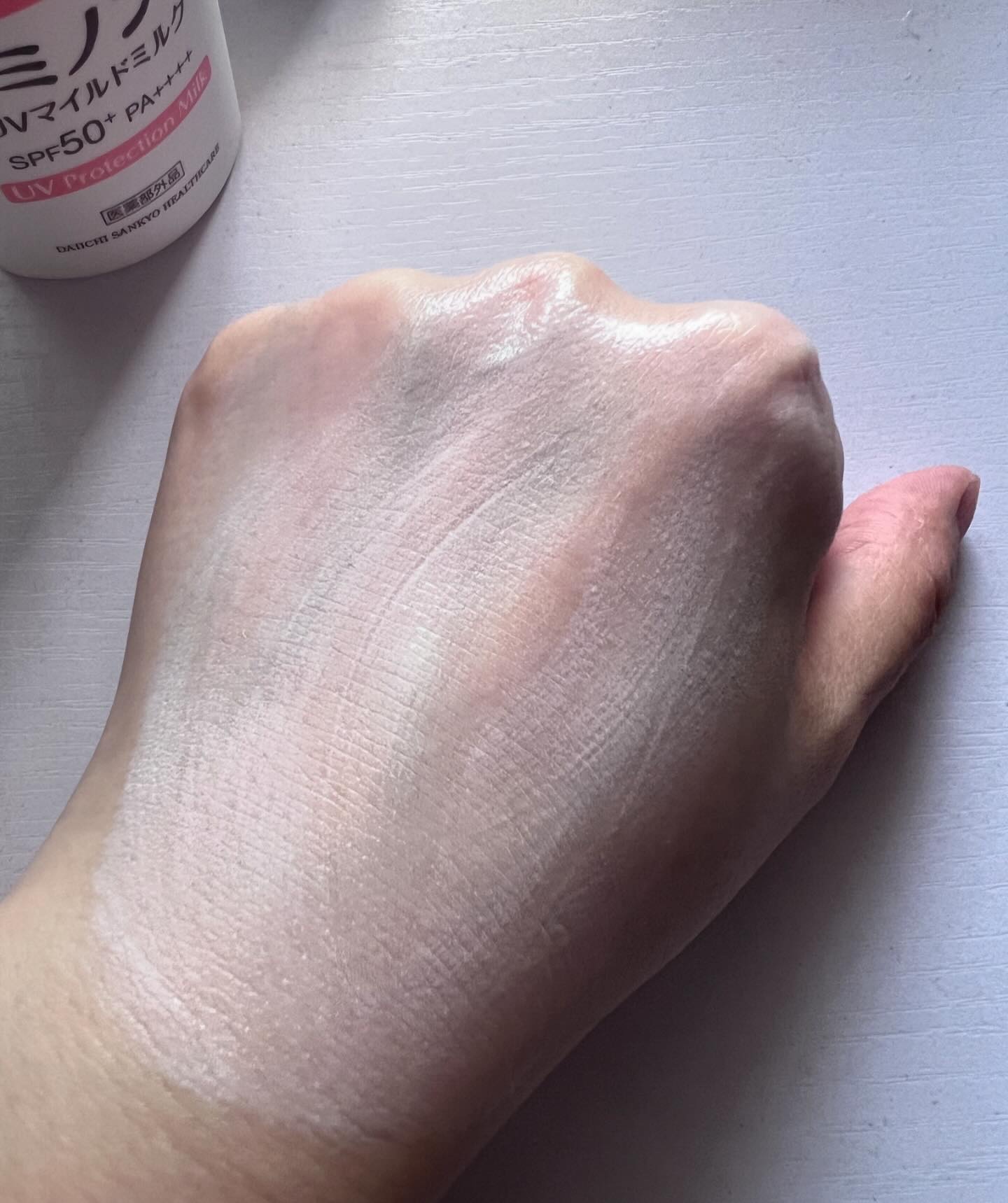 ミノンUVマイルドミルク/ミノン/日焼け止めミルクを使ったクチコミ（3枚目）