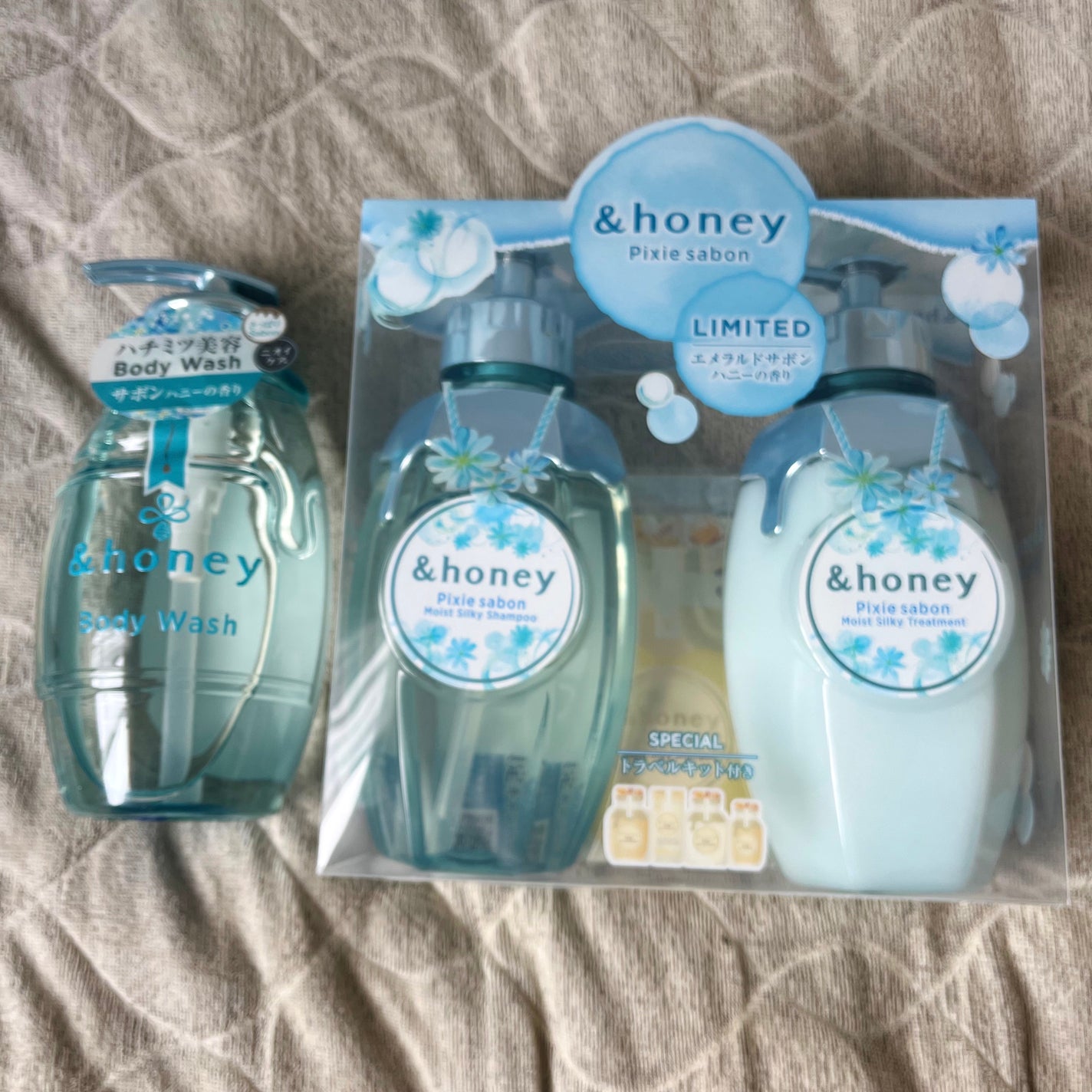 サボンクリア ジェルボディウォッシュ/&honey/ボディソープを使ったクチコミ(1枚目)