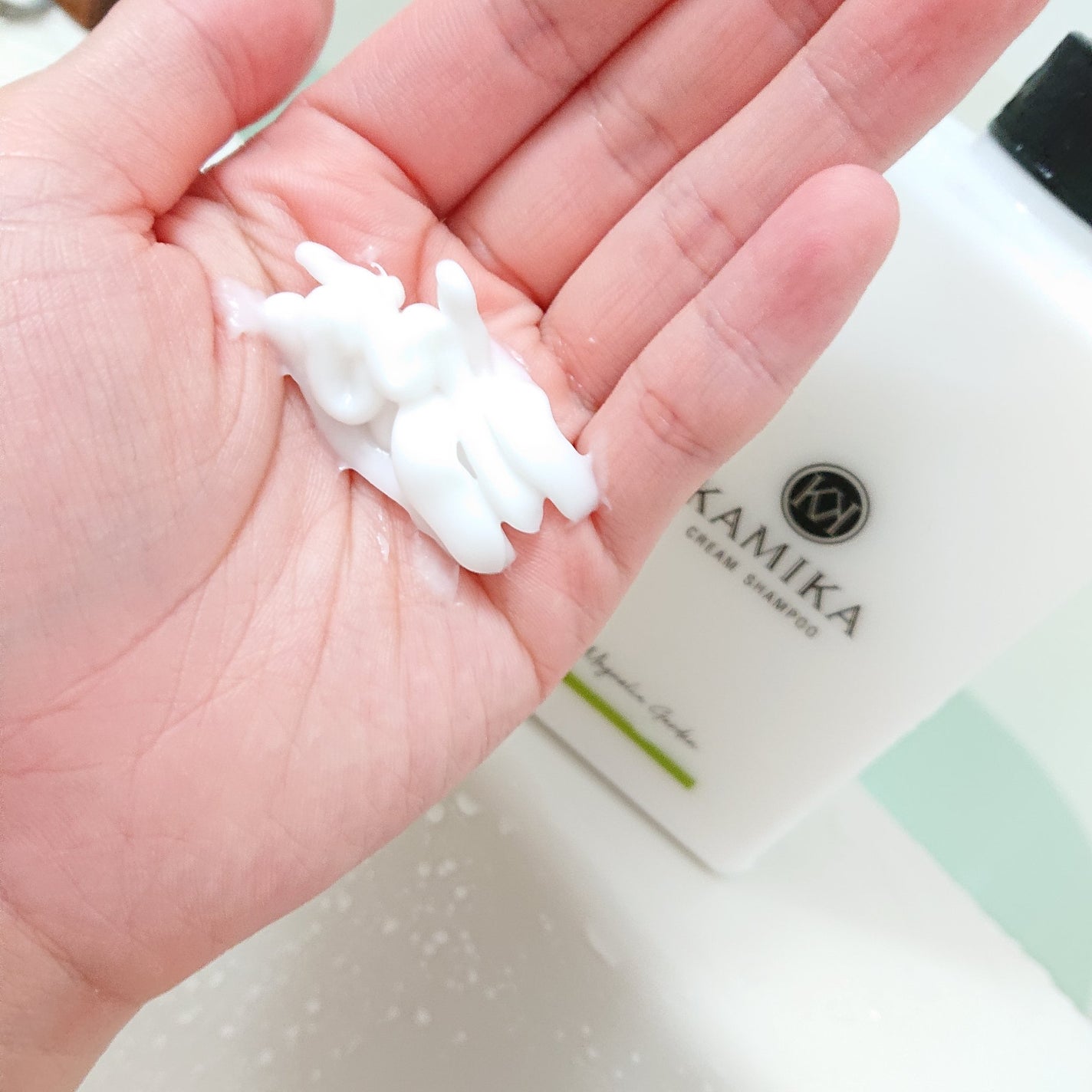 クリームシャンプー マグノリアガーデン/KAMIKA/サロンシャンプーを使ったクチコミ(3枚目)