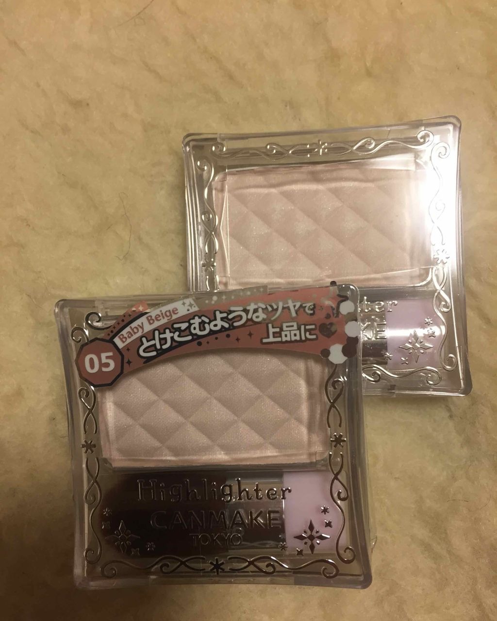 ハイライター/キャンメイク/パウダーハイライトを使ったクチコミ（1枚目）