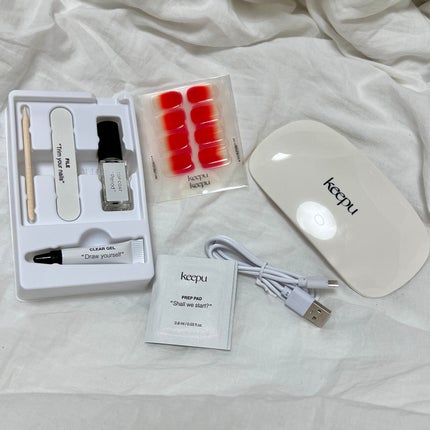 セルフカスタム ネイルシール/KEEPU/ネイルシールを使ったクチコミ(4枚目)