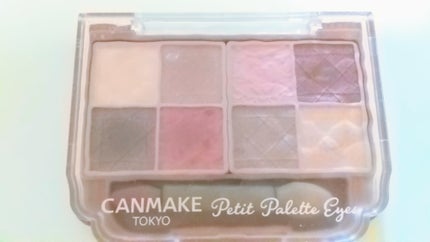 プティパレットアイズ(マットタイプ)/キャンメイク/パウダーアイシャドウを使ったクチコミ(1枚目)