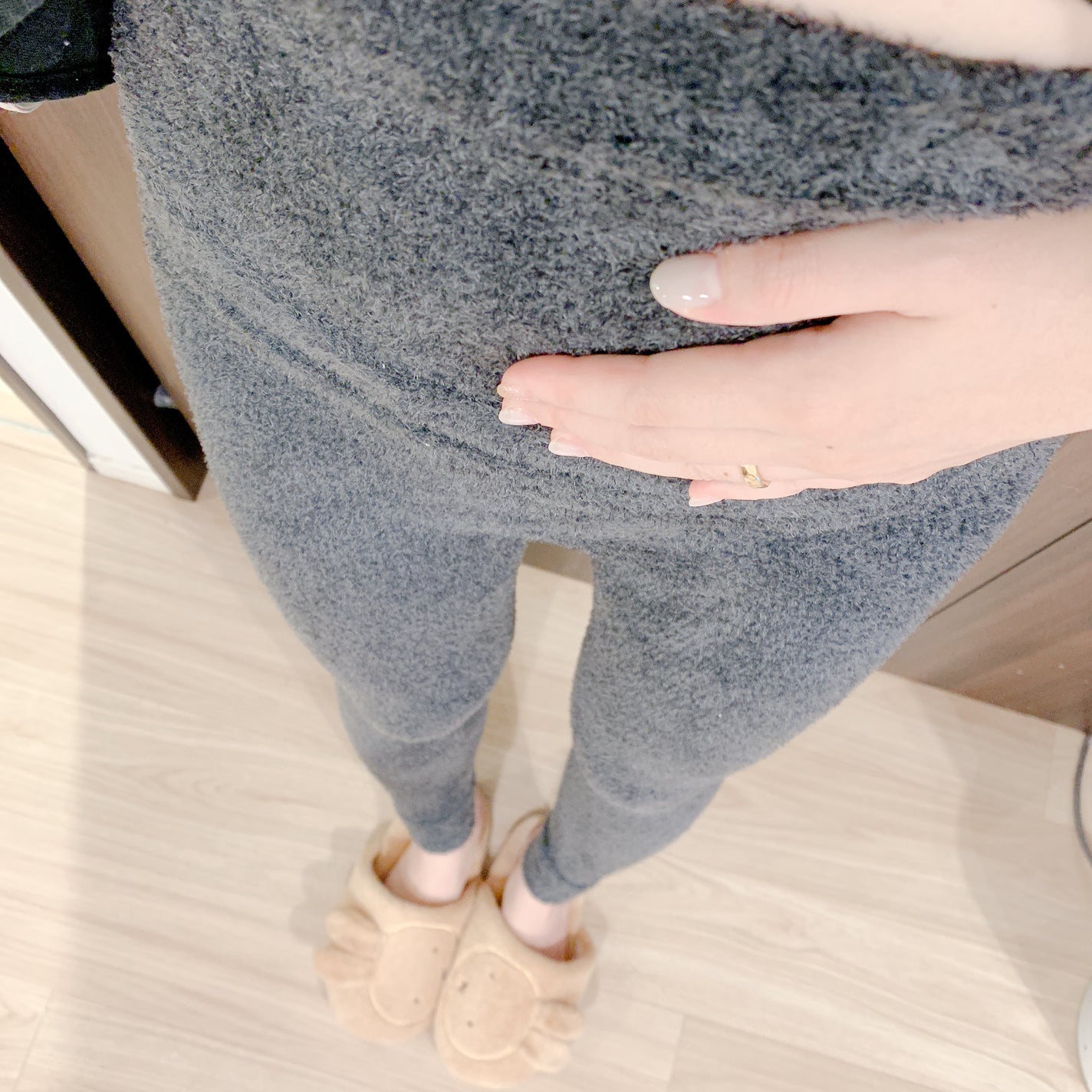 FuWaly Slim スパッツタイプ/グラマラスパッツシリーズ/着圧ソックス・レギンスを使ったクチコミ(4枚目)