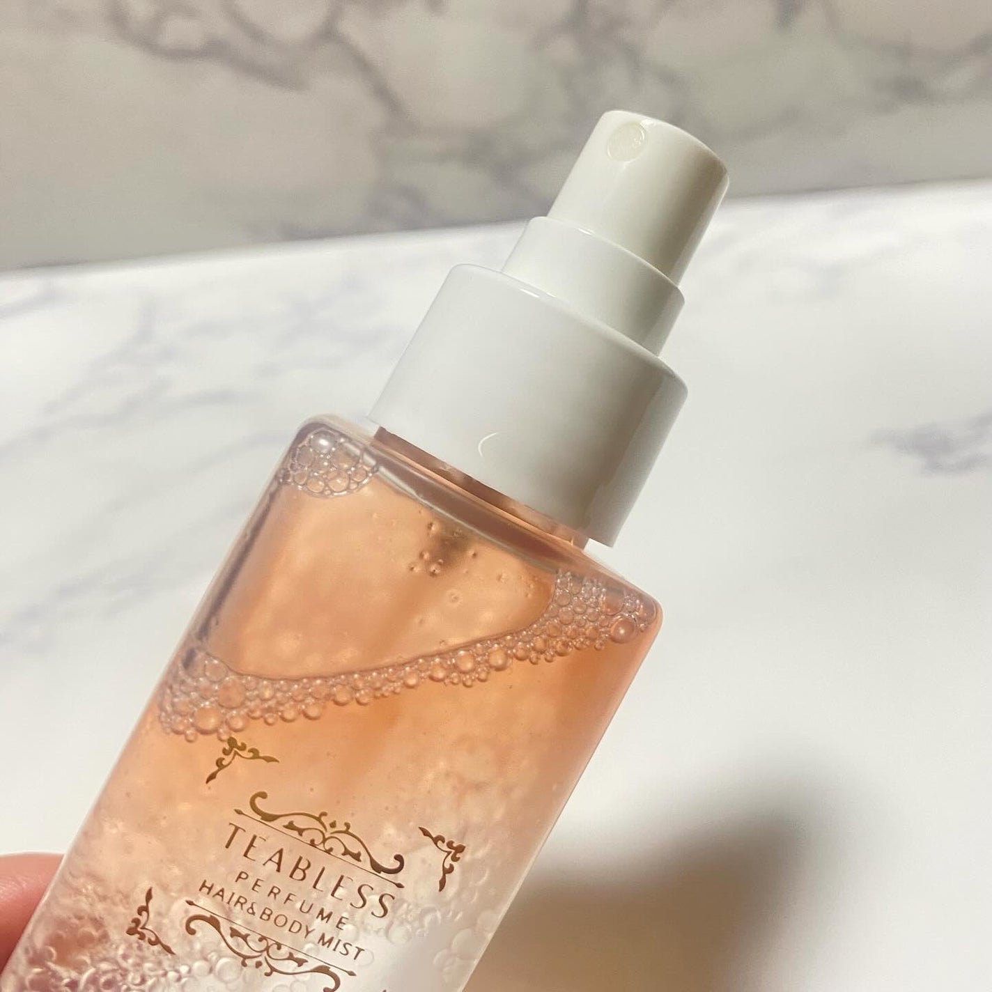 パヒュームヘア&ボディミスト フローラルメドウスウィートティー/TEABLESS/ヘアミストを使ったクチコミ(3枚目)