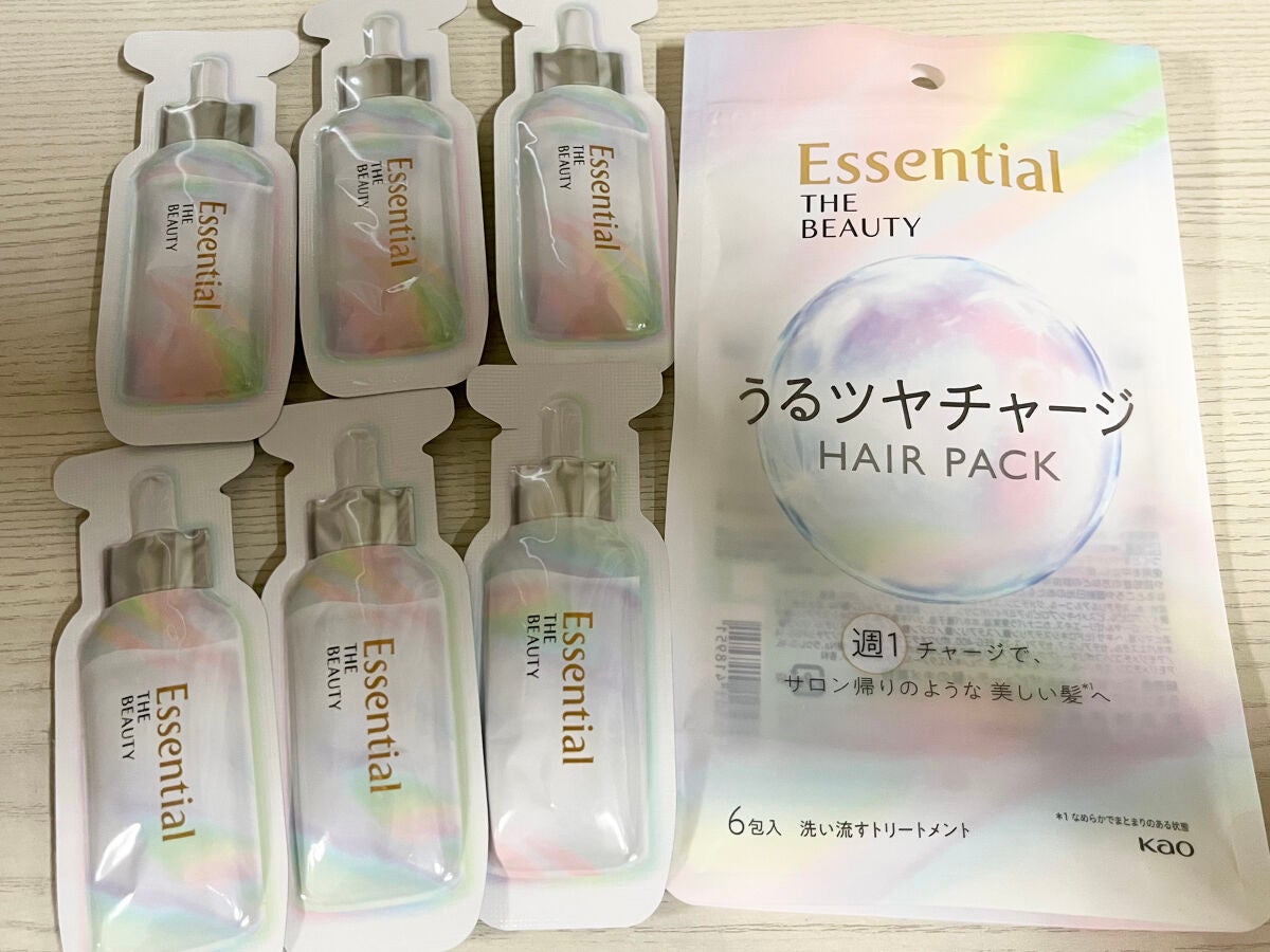 ザビューティ うるツヤチャージヘアパック/エッセンシャル/ヘアマスク・ヘアパックを使ったクチコミ(1枚目)
