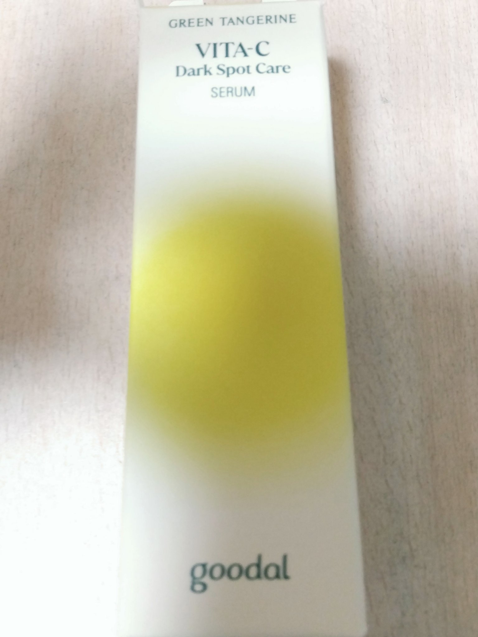 グリーンタンジェリン ビタC ダークスポットケアセラム/goodal/美容液を使ったクチコミ（2枚目）