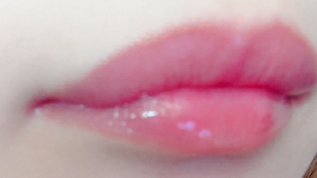 スパイシージェリーリップグロス グリッターピンク/LB/リップグロスを使ったクチコミ（2枚目）