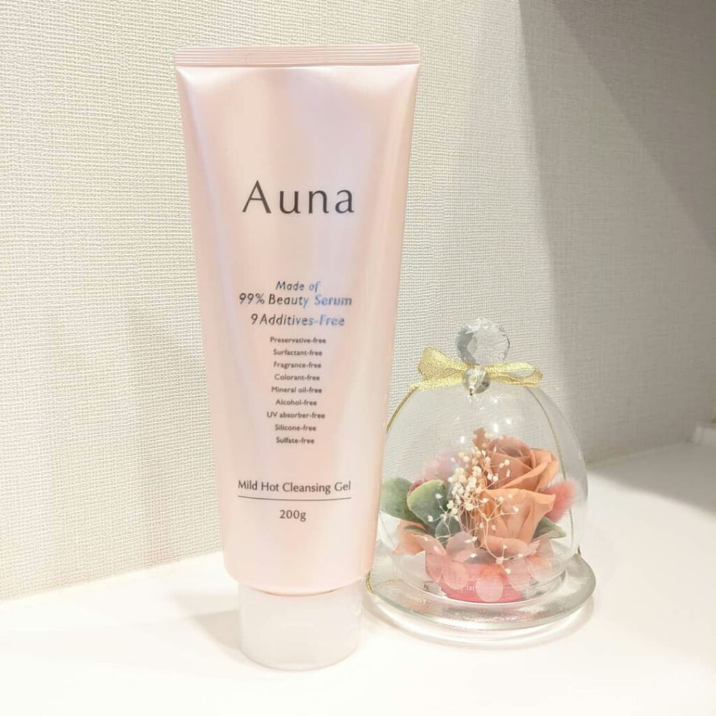 マイルドホットクレンジングジェル/Auna/クレンジングジェルを使ったクチコミ（1枚目）