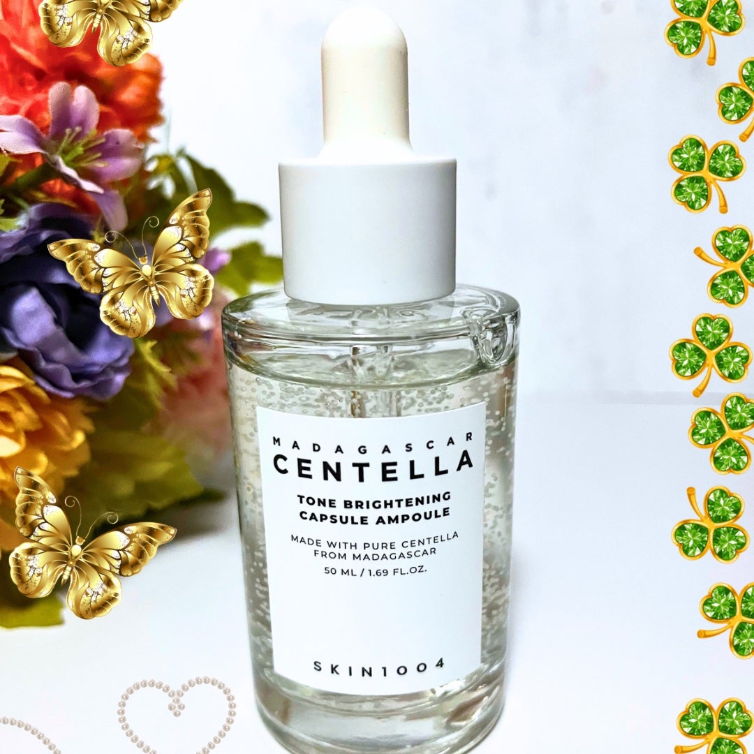 トーンブライトニング カプセルアンプル/SKIN1004/美容液を使ったクチコミ(1枚目)