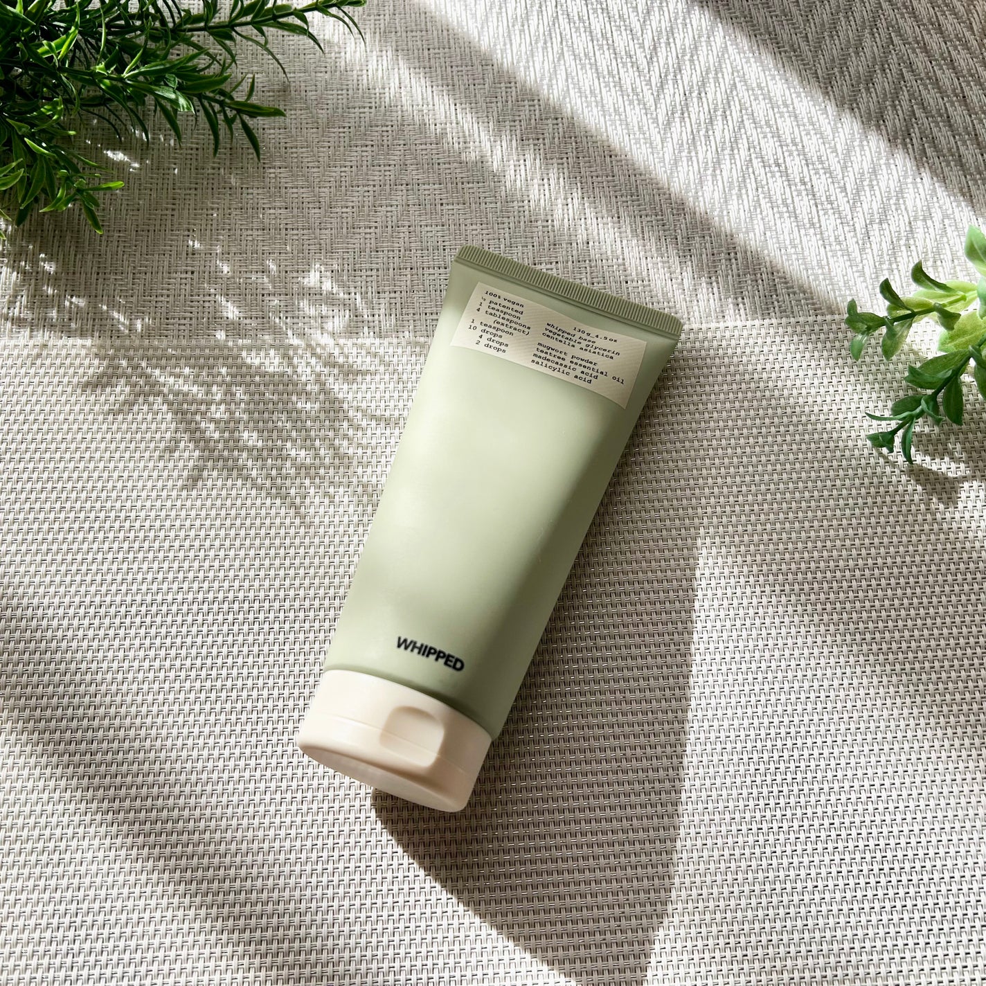 ヴィーガンパッククレンザーチューブ/WHIPPED/洗顔フォームを使ったクチコミ(1枚目)