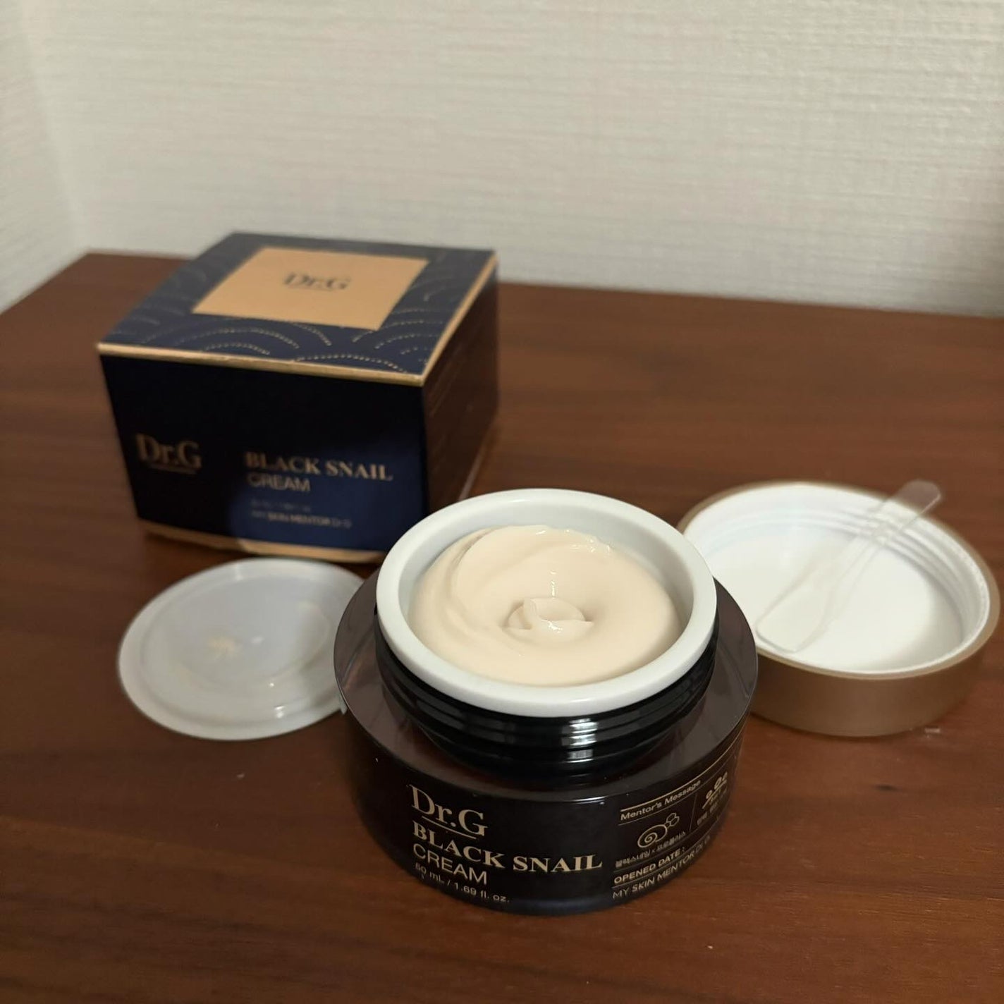 ブラックスネイル クリーム/Dr.G/フェイスクリームを使ったクチコミ(2枚目)