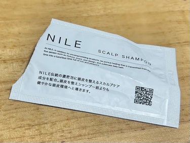 NILE Nileスカルプシャンプーメンズアミノ酸シャンプーのクチコミ「NILEのヘアミルクにサンプルが入ってました。


▶︎髪の長さ  胸下
▶︎髪の毛     .....」（1枚目）