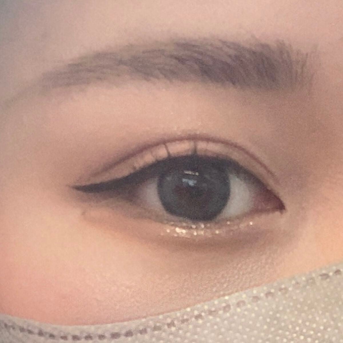 シルキーリキッドアイライナーWP/D-UP/リキッドアイライナーを使ったクチコミ(4枚目)