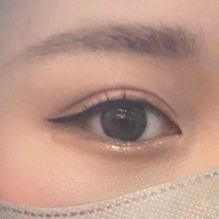 シルキーリキッドアイライナーWP/D-UP/リキッドアイライナーを使ったクチコミ(4枚目)