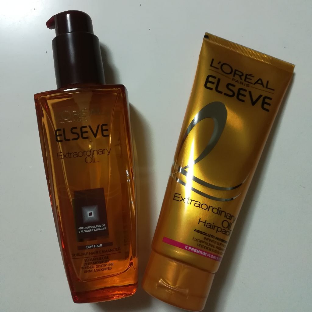 エルセーヴ エクストラオーディナリー オイル ヘアパック/ロレアル パリ/ヘアマスク・ヘアパックを使ったクチコミ（1枚目）