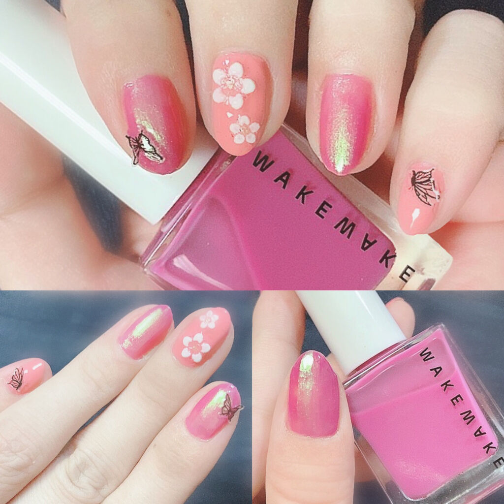 ネイル エナメル/ちふれ/マニキュアを使ったクチコミ（2枚目）