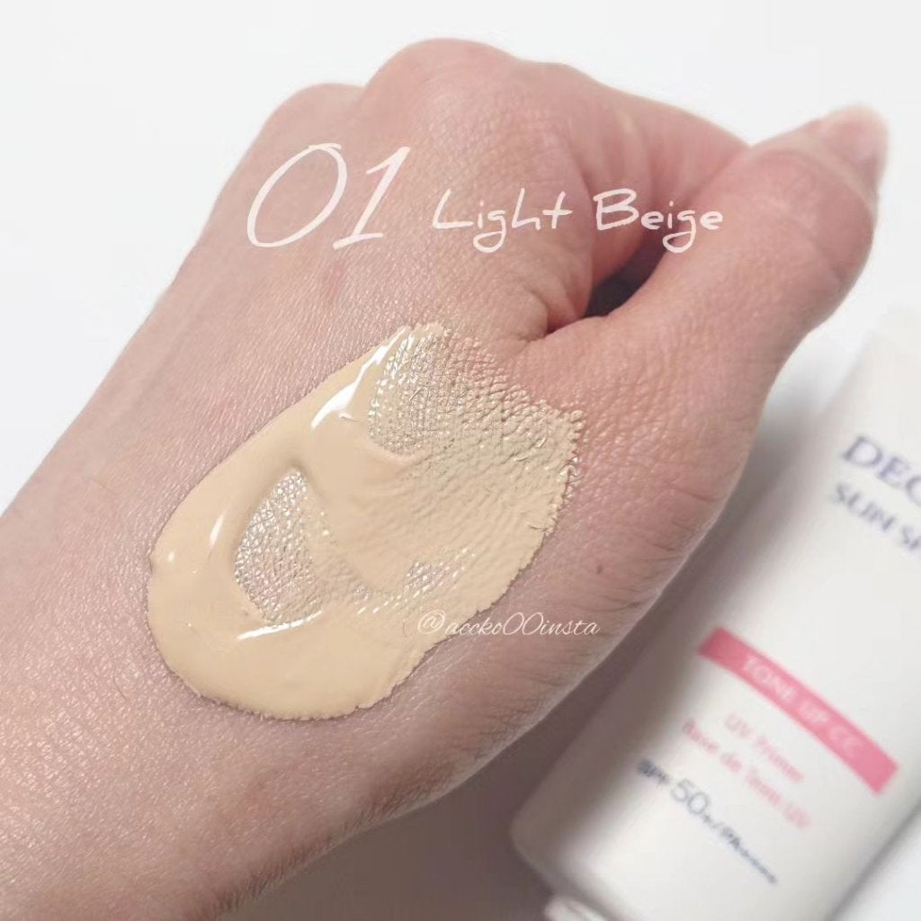 サンシェルター トーンアップCC/DECORTÉ/CCクリームを使ったクチコミ(4枚目)