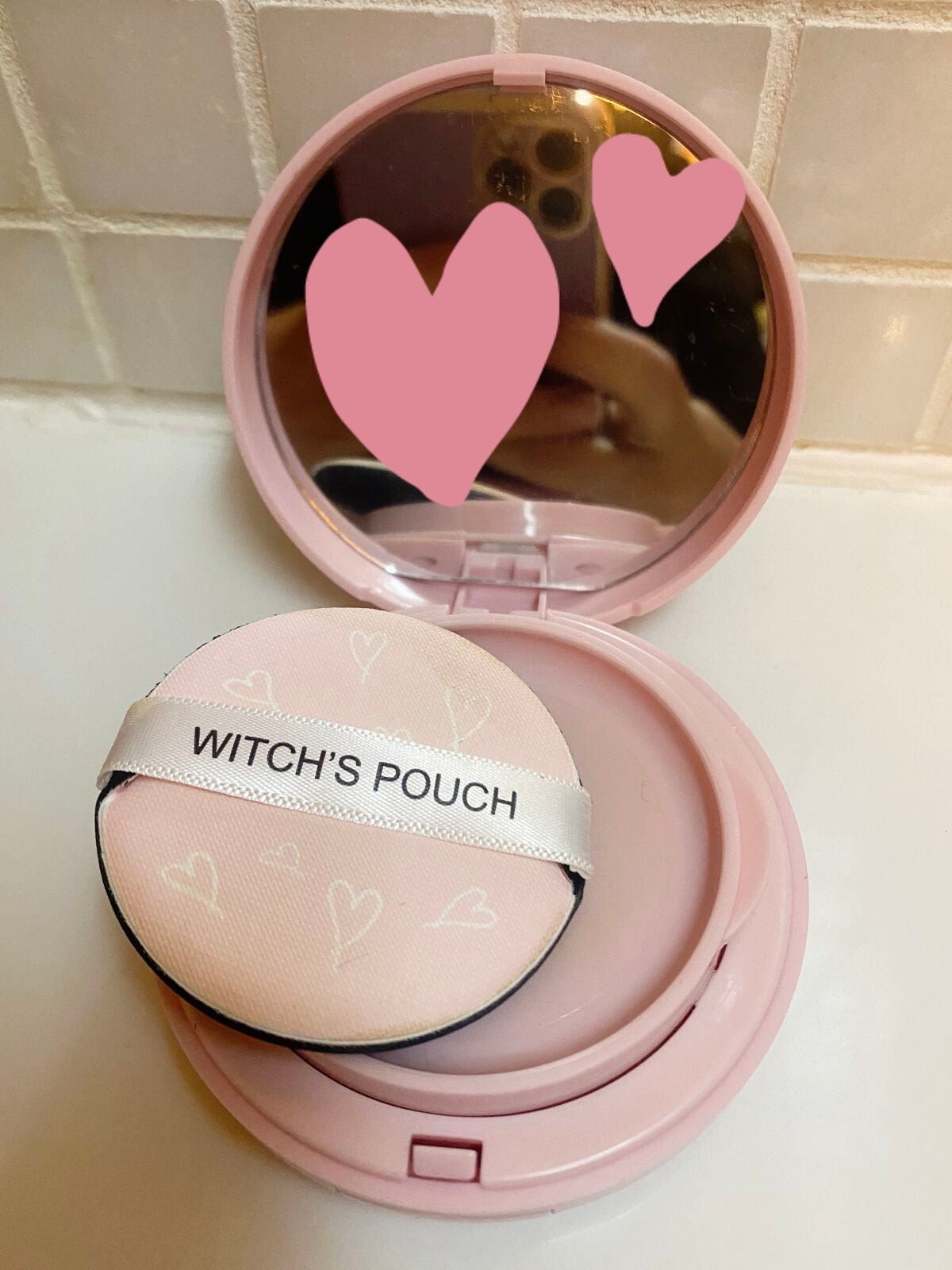 モイスチャーライズ カバー クッション/Witch's Pouch/クッションファンデーションを使ったクチコミ(2枚目)
