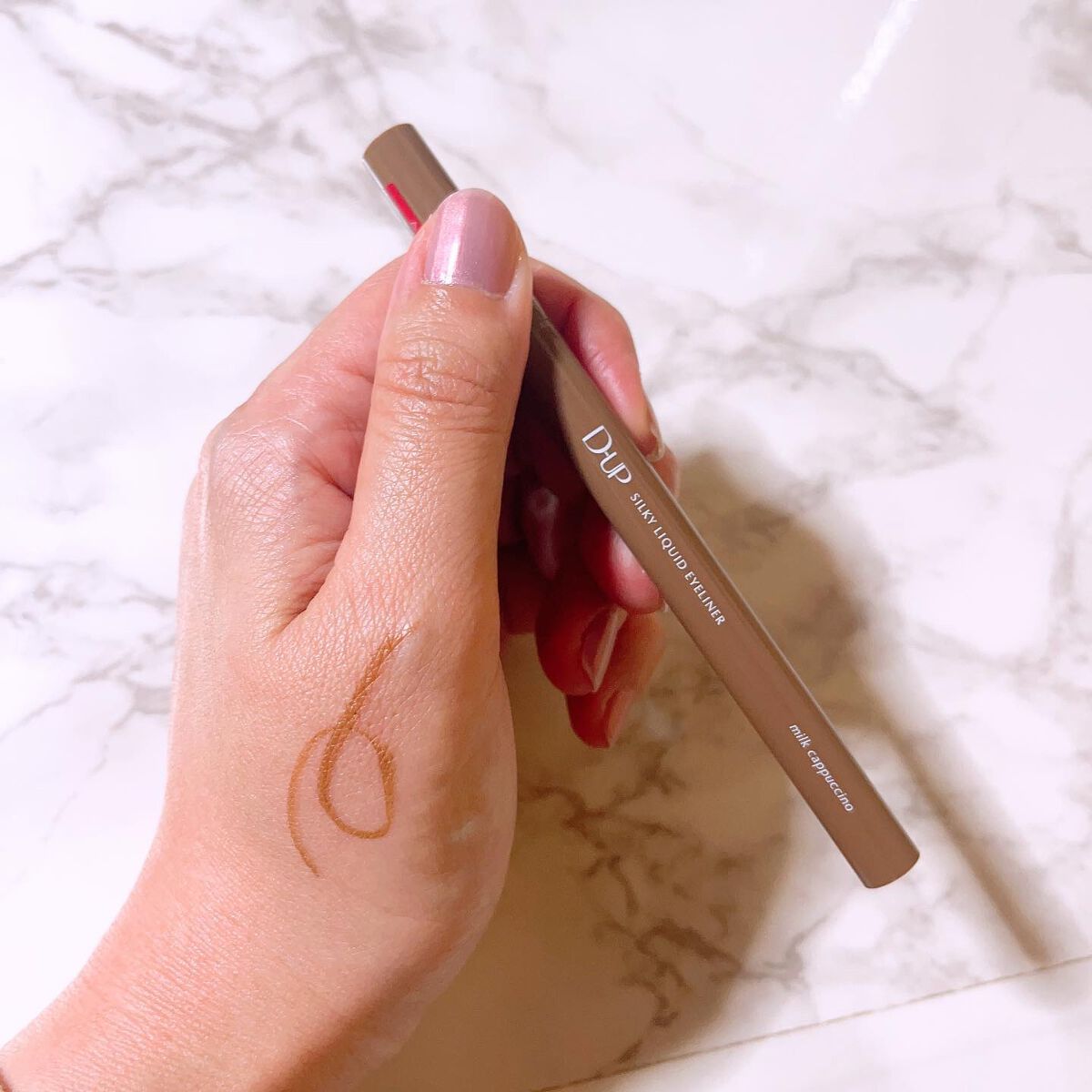 シルキーリキッドアイライナーWP/D-UP/リキッドアイライナーを使ったクチコミ（3枚目）