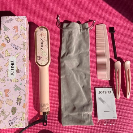 ヘアアイロン ブラシ/jotimei/ヒートブラシを使ったクチコミ(3枚目)